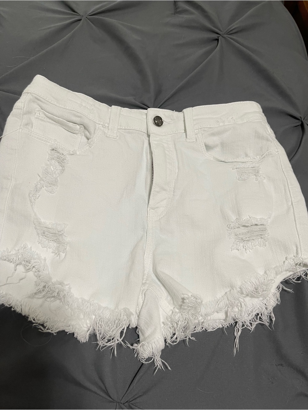 Mixed Colors Women’s Denim Shorts Pack — Lime, Pink, White, Blue - Picture 4 of 11